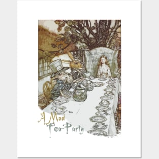 A Mad Tea Party - Alice in Wonderland Posters and Art